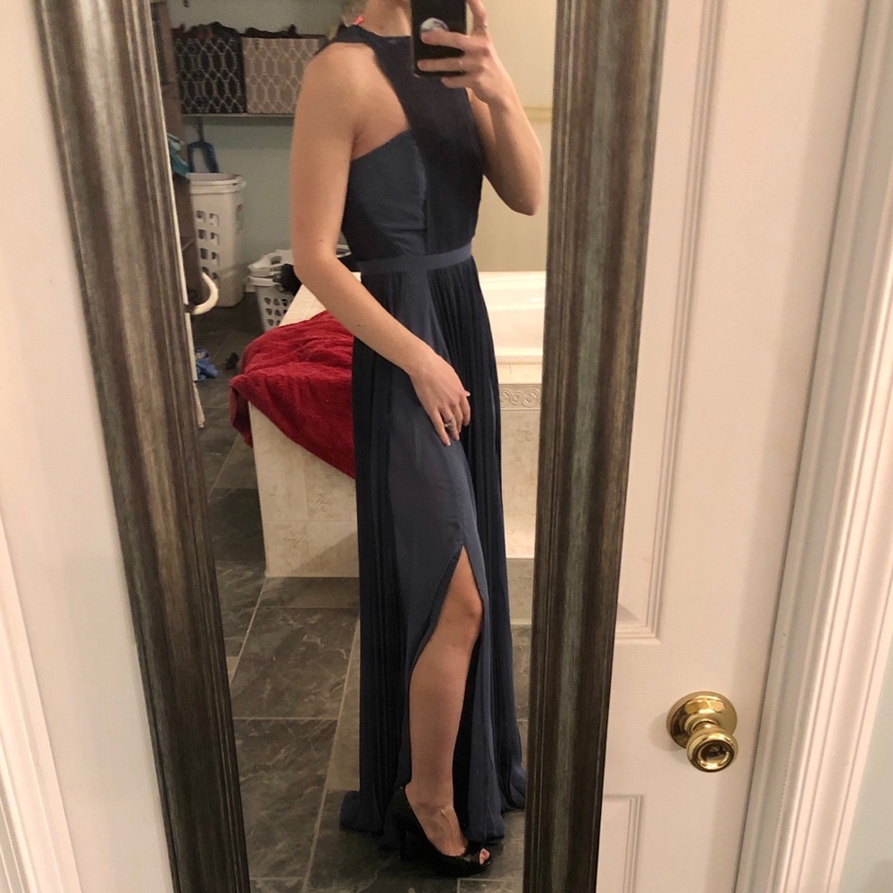 Beautiful Blue Dress - Picture 2 of 4